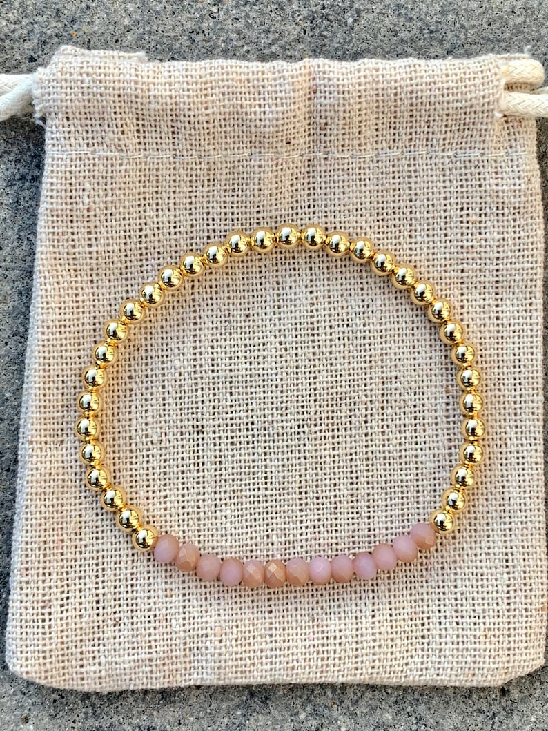 Custom Gold Filled Stacking Bracelet Stacking Bracelet Etsy