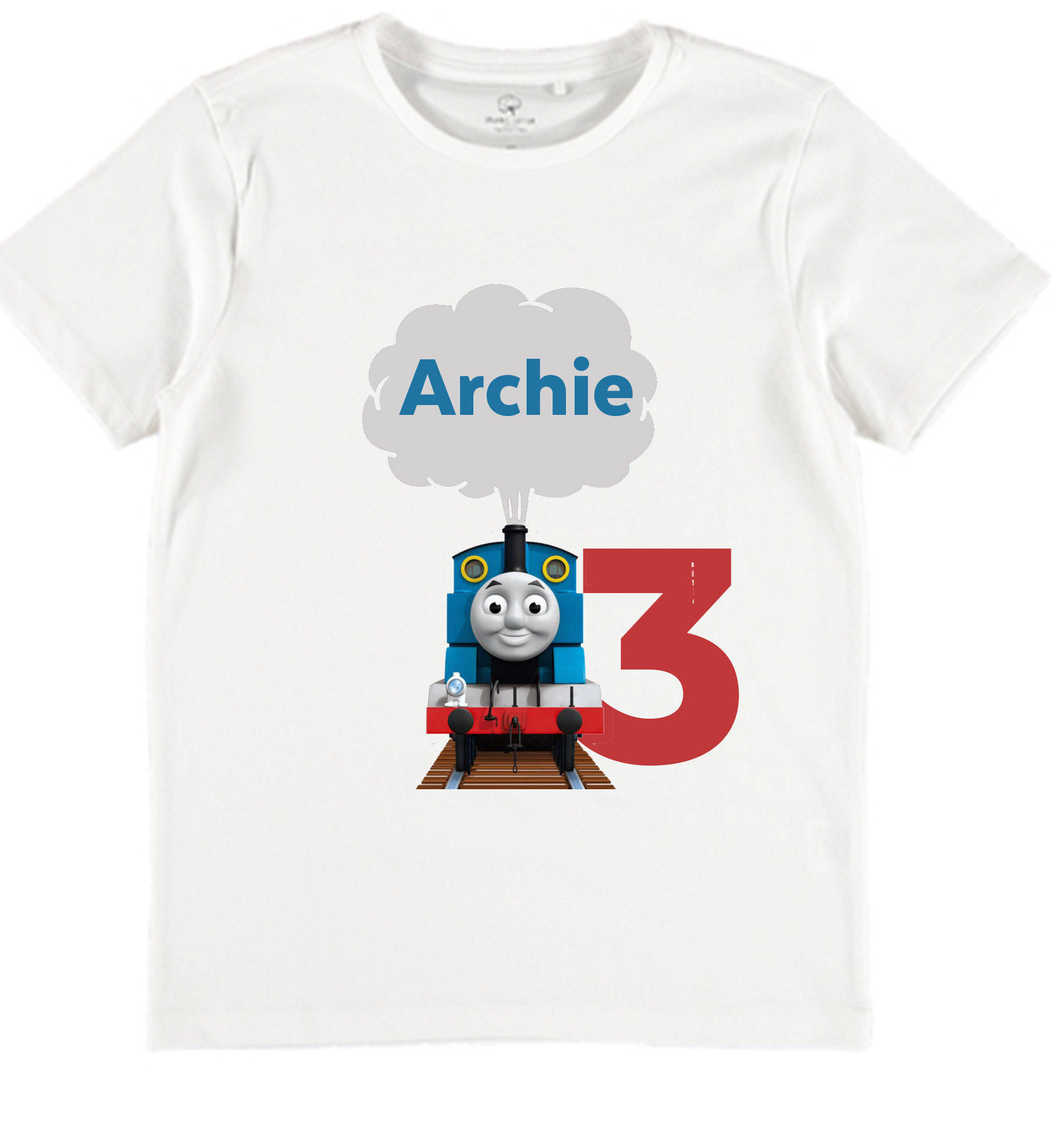 Thomas the Tank Engine  personalised Birthday T-shirt ..