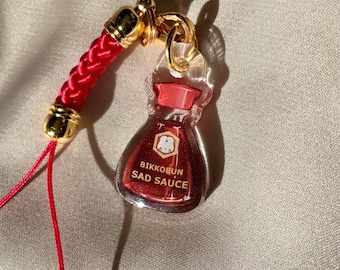 Soy Sauce Bun Mini Phone Charm