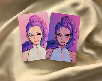 Demon/Human Rumi Photocards | Rumi Huntrix Photocards | Demon Hunter