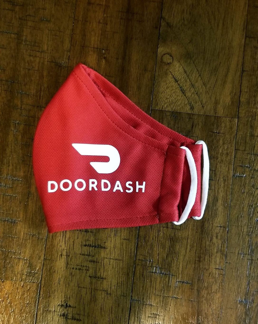 DoorDash Red Face Masks w/ White Font Etsy