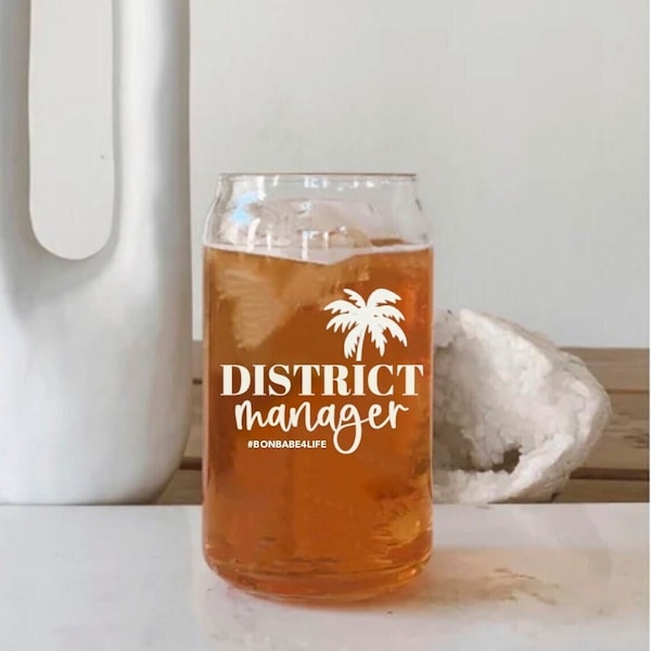 16oz District Manager Glass| Arbonne Glass | Arbonne Cup| Fizz Glass | Arbonne Tumblr