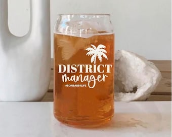 16oz District Manager Glass| Arbonne Glass | Arbonne Cup| Fizz Glass | Arbonne Tumblr