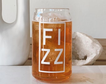 16oz Fizz Beer Glass | Arbonne Beer Glass | Fizz Coffee Cup | Fizz Please Glass | Fizz Stick Glass | Arbonne Fizz