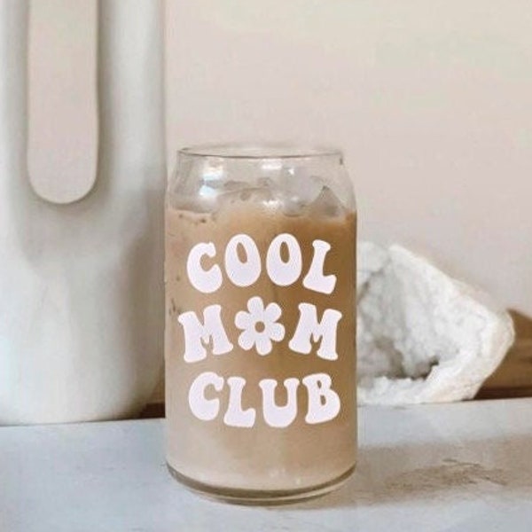 Cool Mom Club Glass | Mom Glass | Mothers Day | Mama Glass