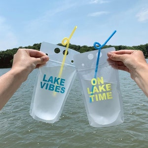 Plastic beverage pouches outlet