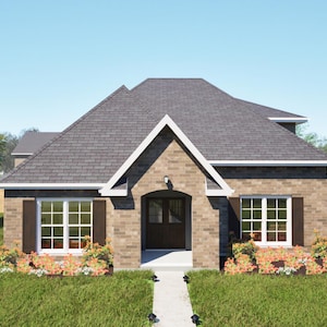 3 Bedroom House Plan, Ready-to-Build Architectural Drawings, PDF Instant Download
