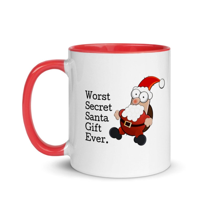 Funny Secret Santa Gift Coffee Mug for Men Women Coworkers Etsy