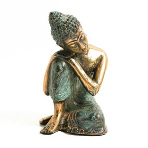 Sitting Buddha 5 Inch / 12 cm, Buddha Statue, Buddha Figurine, Room Decor, House Decor, Birthday Gift, Gift for Her, Housewarming