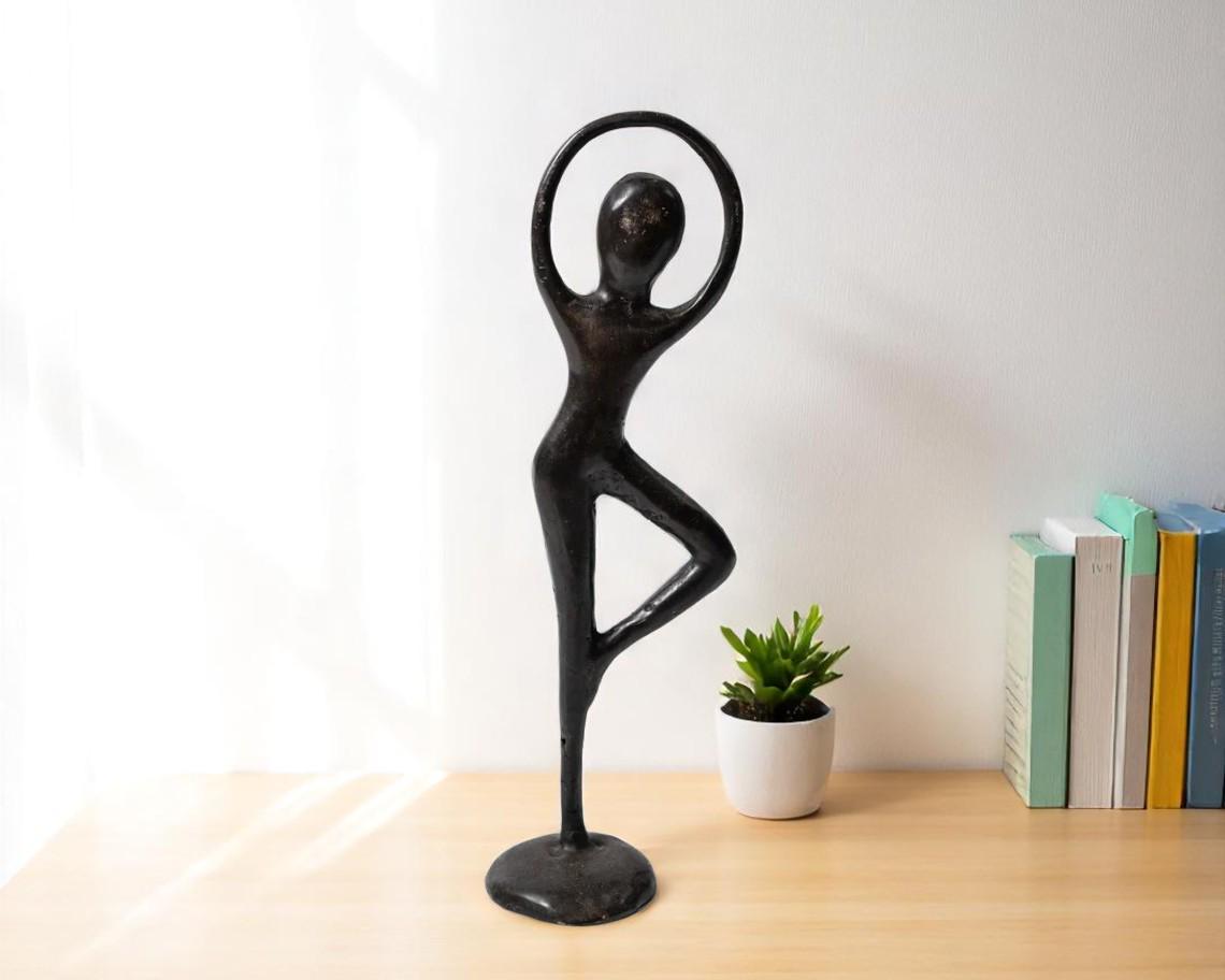 Abstract Ballet Bronze 8.5 Inch / 21 cm, Ballet Figurine, Ballet Statue, Room Decor, Birthday Gift, House Decor, Modern Home Decor