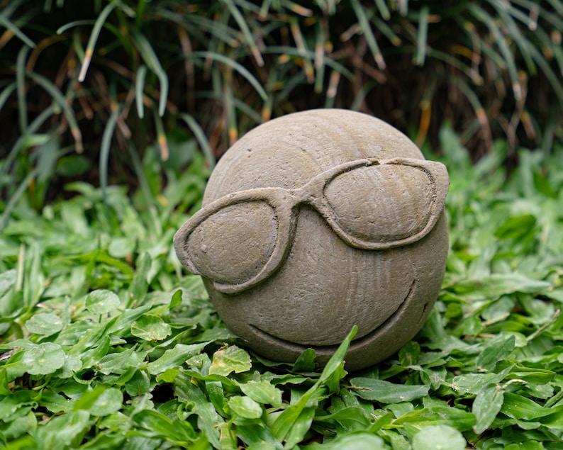 Emoji Stone Carving Emoji Figurine Emoji Statue Emoji Gift Etsy