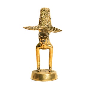 Yoga zeemeermin 7,5 inch / 19 cm, zeemeerminstandbeeld, zeemeerminsculptuur, zeemeerminbeeldje, woondecoratie, kamerdecor, verjaardagsdecor, housewarming