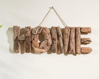 Driftwood Wall Art 6 Inch / 15 cm, Home Driftwood, Home Decor, Room Decor, Living Room, Gift Idea, Minimalist Art, Birthday Gift