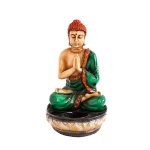 Buddha Sculpture 6 Inch / 15 cm, Buddha Resin Statue, Home Decor, Hand Crafts, Office Decor, Gift for Her, Gift for Him, Gift Idea