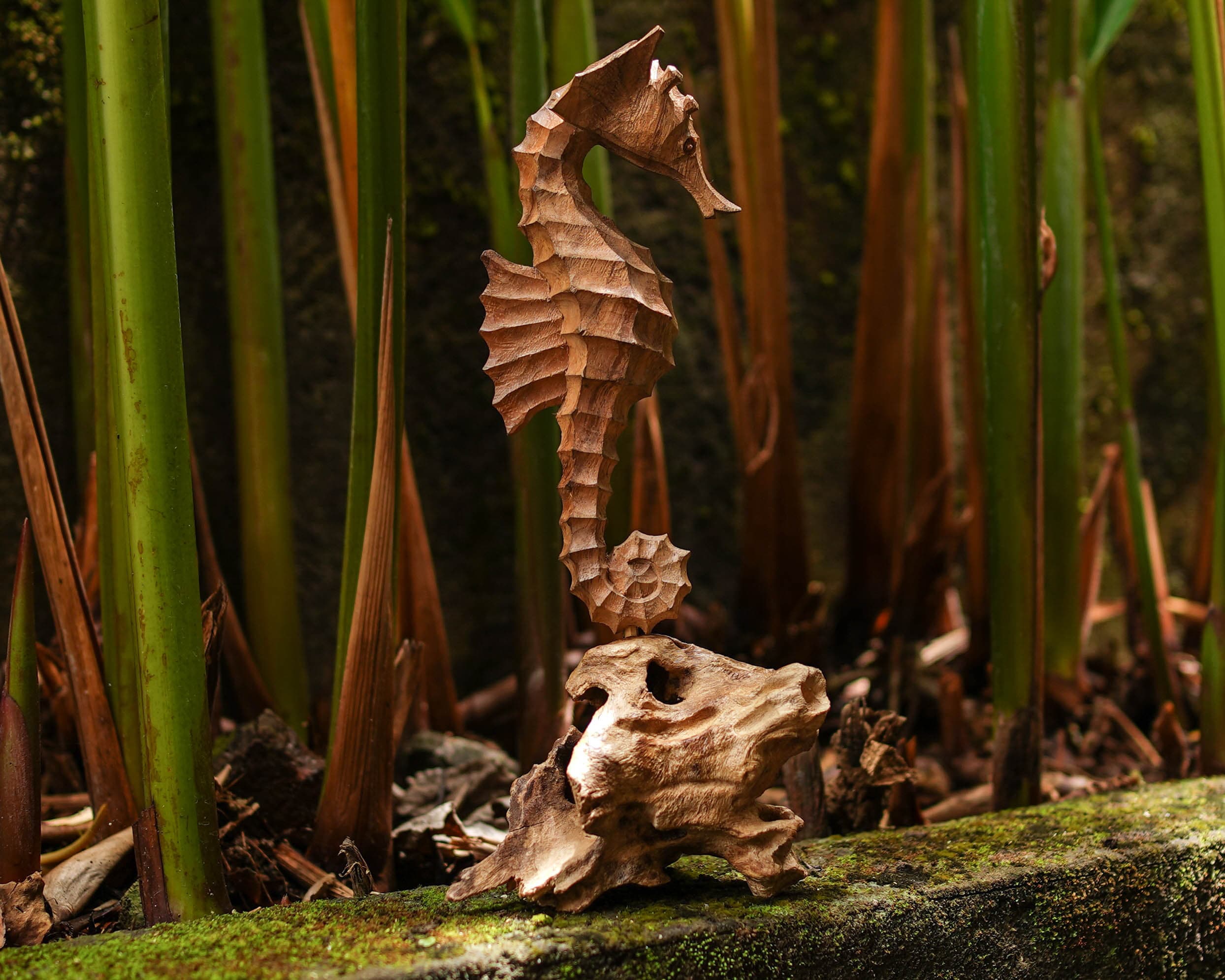 Fish wood carving - Etsy 日本