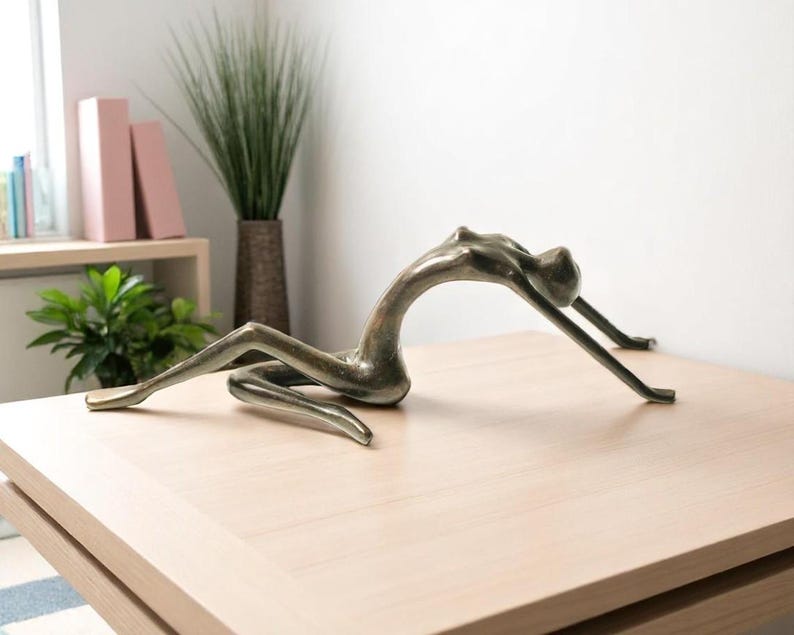 Abstract Statue 12 Inch / 30 Cm Width, Abstract Figurine, Abstract ...