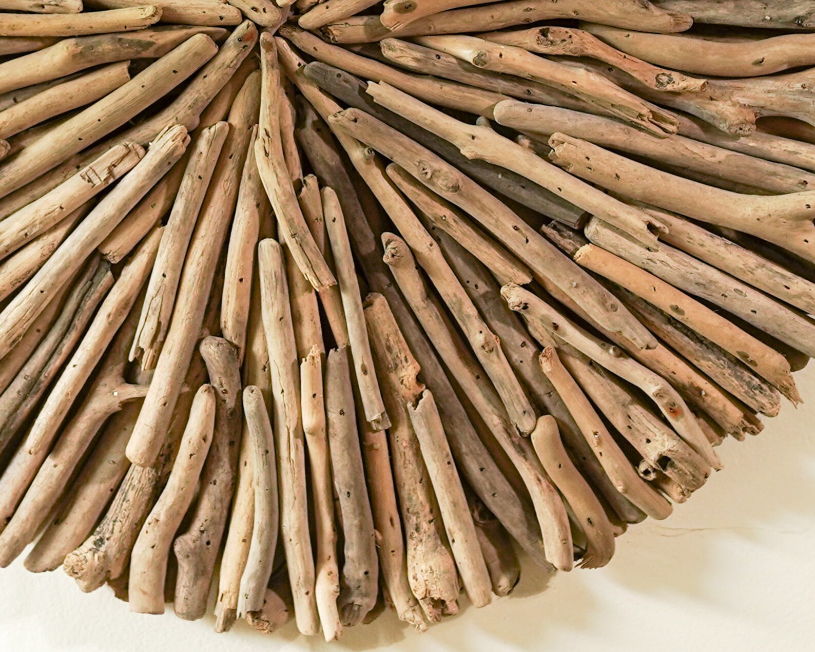 Driftwood Wall Art 24 Inch / 60 Cm, Round Driftwood Decor, Driftwood ...