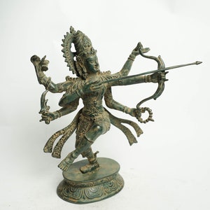 Lord Mahakali 9 Inch / 22 cm, Hindu God, Kali Statue, Goddess Kali Statue, Parvati, Durga, Hindu goddess statue, Home decor, Father day gift