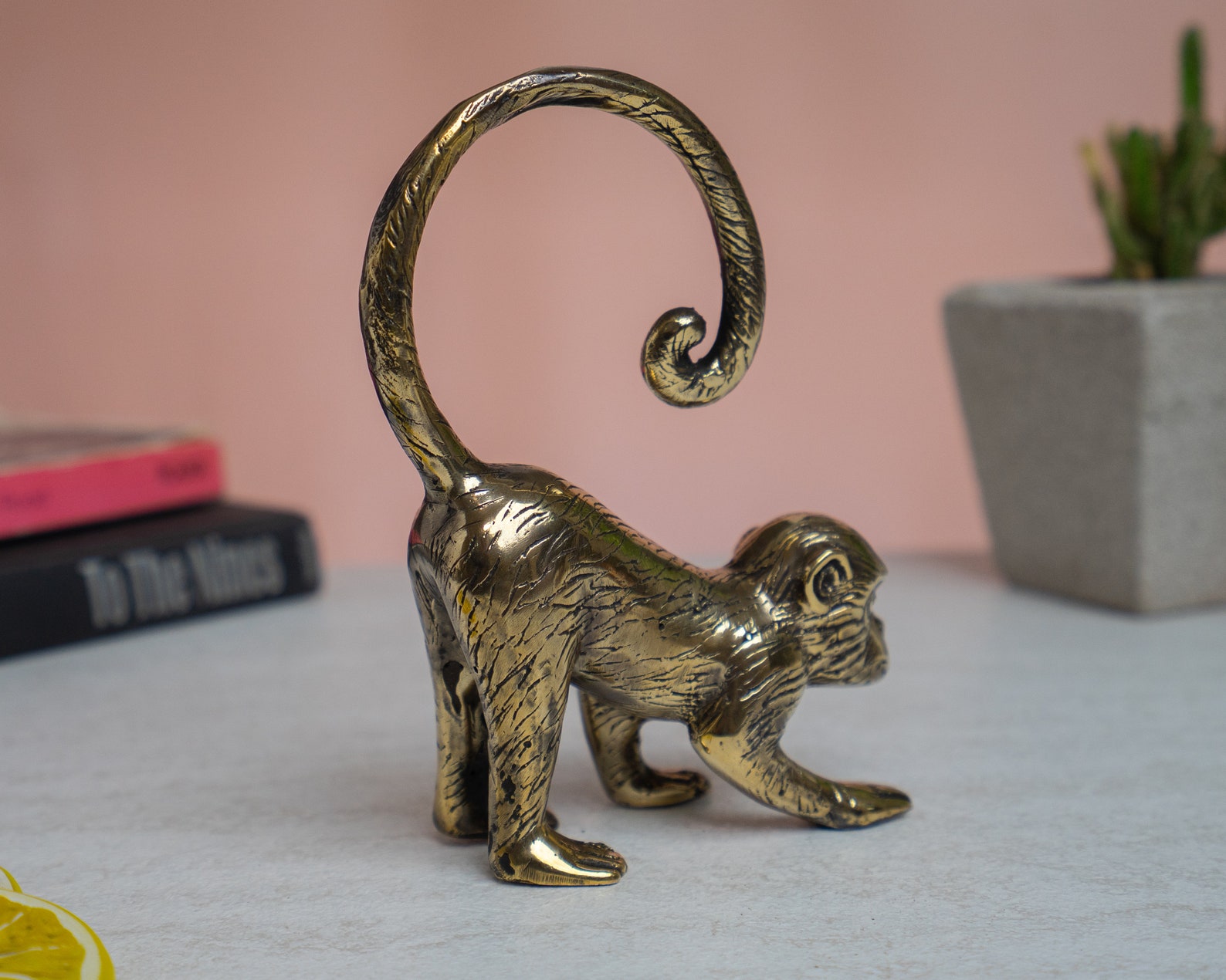 3 Colors Monkey Bronze Monkey Figurine 4.7 Inch / 12 Cm Etsy