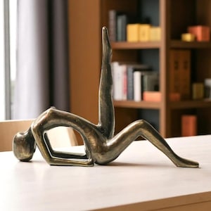 Abstract Statue 6.5 Inch / 16 cm Width, Abstract Figurine, Abstract Sculpture, Room Decor, Birthday Gift, House Decor, Modern Home Decor