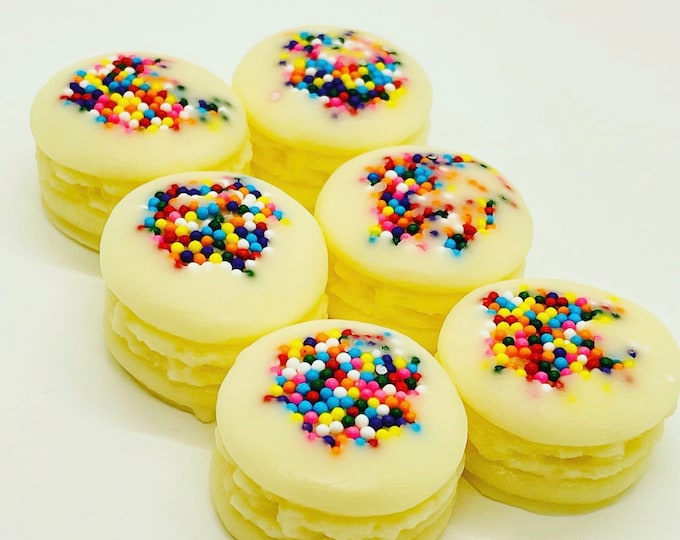 Featured listing image: 6 Pack Scented MACARON WAX MELTS