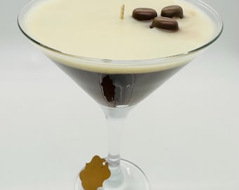 Espresso Martini Candle, Coffee Bean Soy Wax Candle, Home Decor