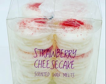 12 pack Strawberry cheesecake scented Wax melts