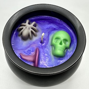 9 oz Witches Brew Halloween Candle,  Spooky,  Candle, Fall Candle, Halloween Candle, Cauldron Candle