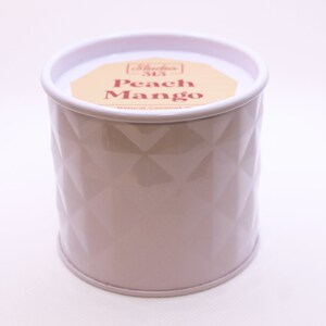 Peach Mango Candle Coconut Wax Candle Cotton Wick All Natural Candle Summer Candle afbeelding 2