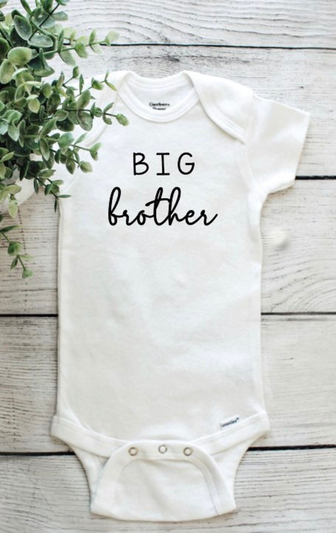Big Brother Onesie Sibiling Onesie Baby Shower Gift Onesie Etsy