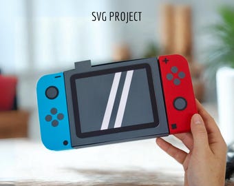 Videogame Console Box SVG Template: Cricut, Silhouette, ScanNCut (Digital Item)