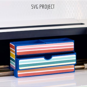 Cricut tool organizer, tool storage, SVG digital template for cutting machine.