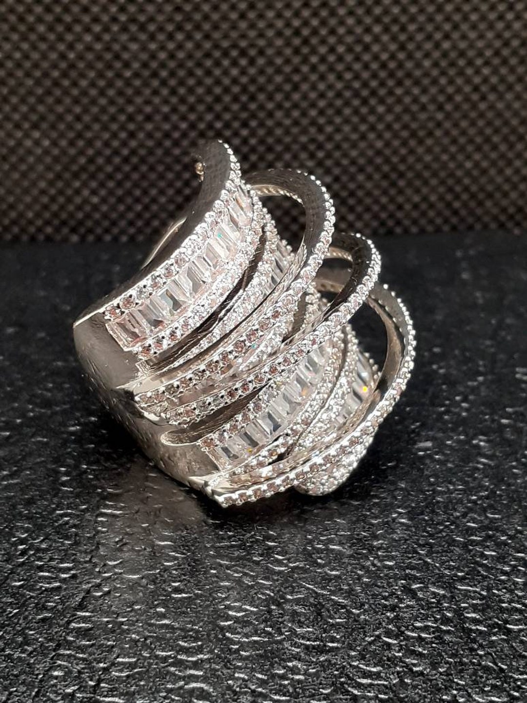 Scarface Rings Beautifully Designed Bespoke Statement Ring - Etsy