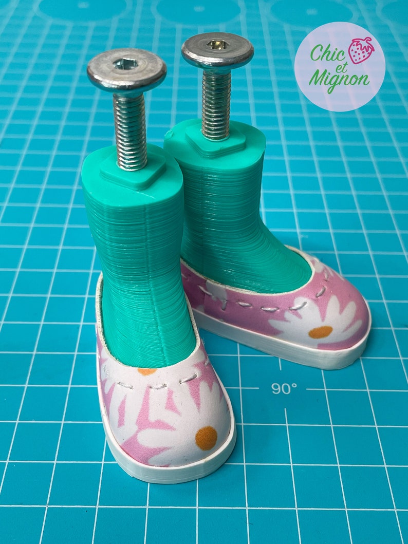 Horma 3D para fabricación de zapatos de muñeca Paola Reina Colección Las amigas imagen 6