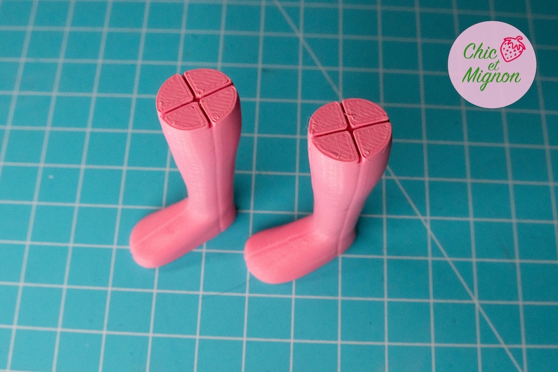 Horma 3D para fabricación de zapatos de muñeca Blythe imagen 3