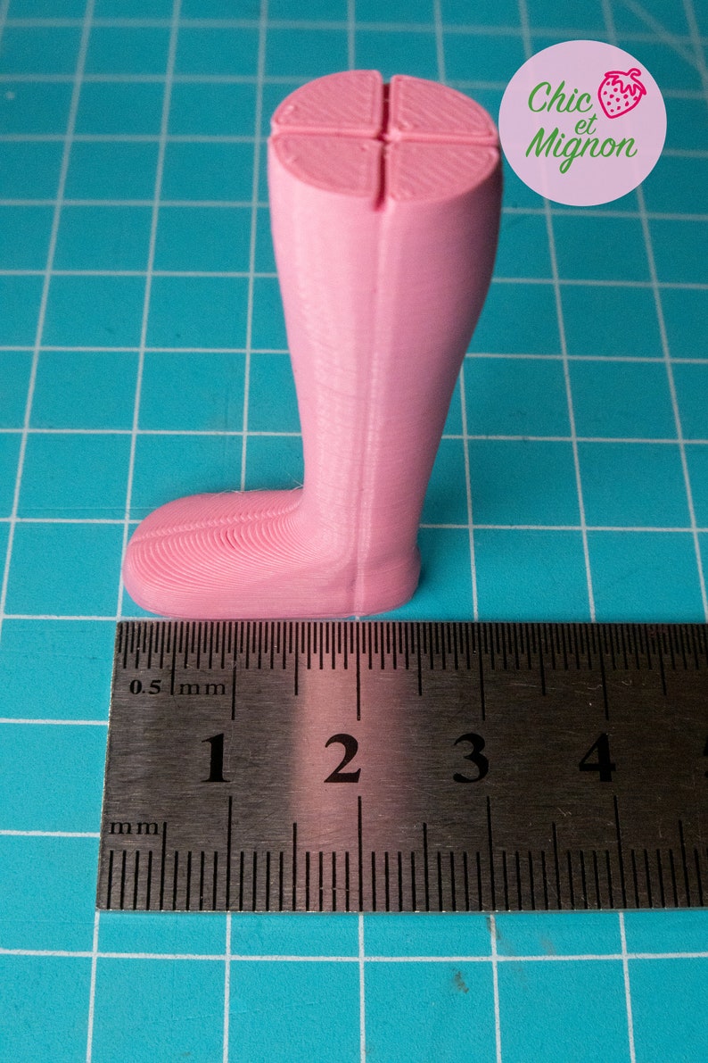 Horma 3D para fabricación de zapatos de muñeca Blythe imagen 5