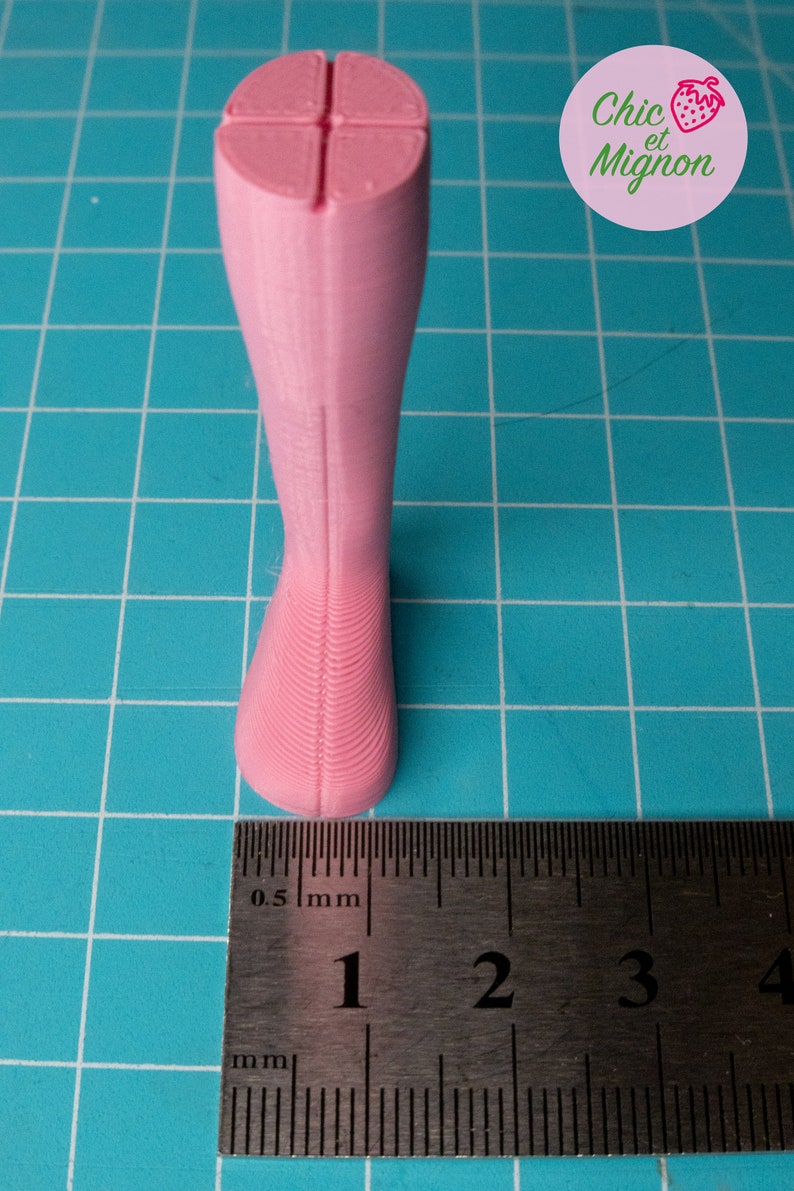 Horma 3D para fabricación de zapatos de muñeca Blythe imagen 4