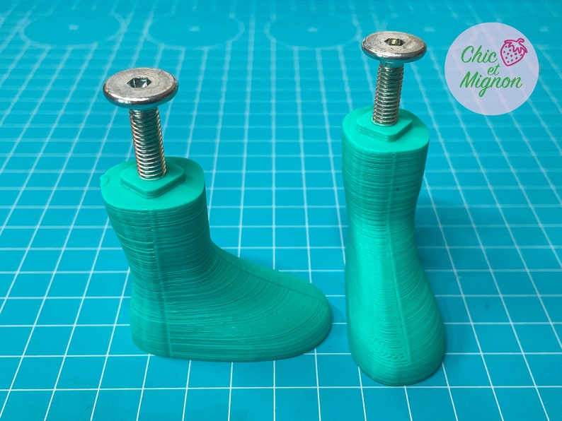 Horma 3D para fabricación de zapatos de muñeca Paola Reina Colección Las amigas imagen 3