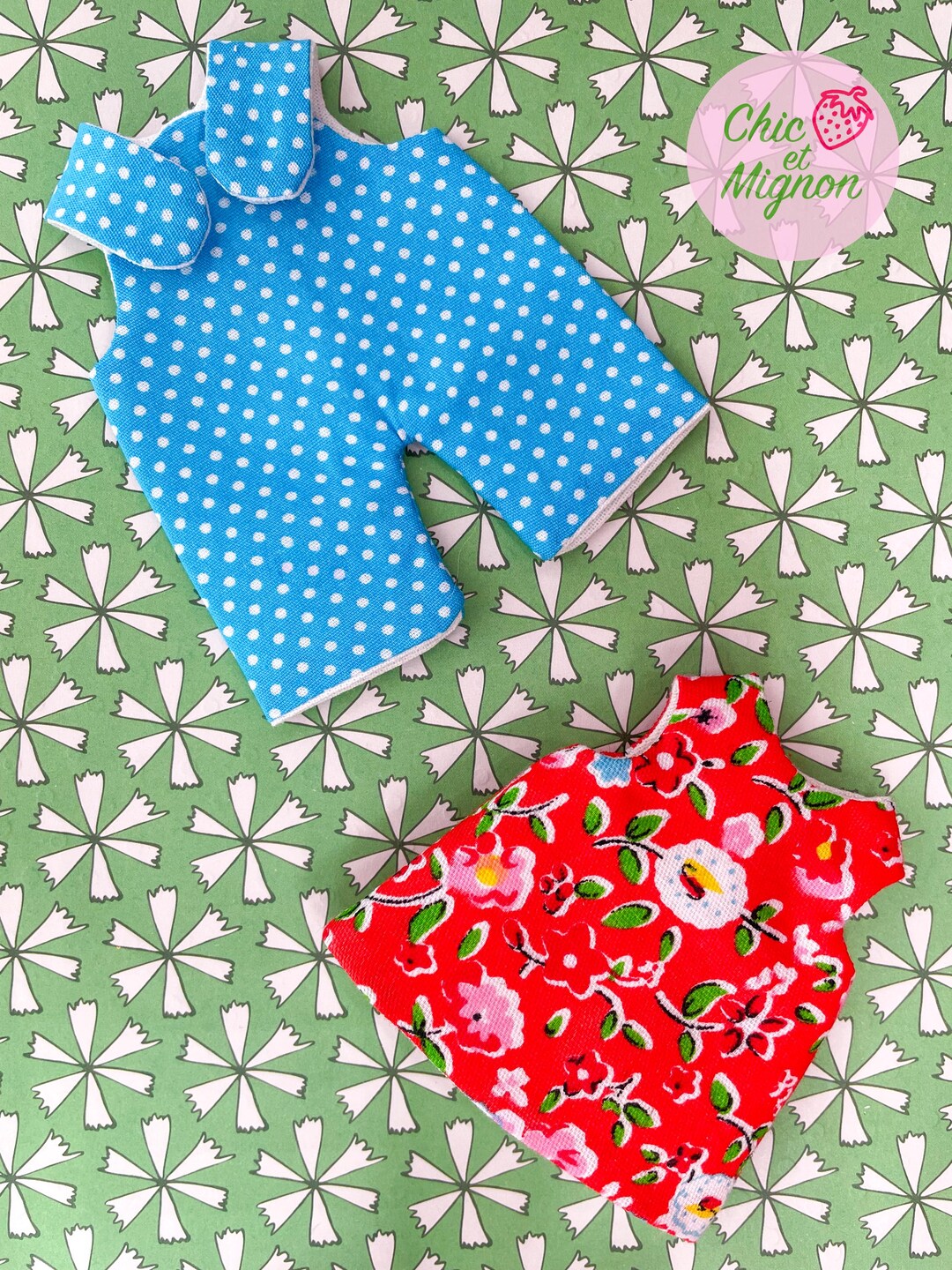 Rabbit Rabbit Clothing Line Pack of 2 Pieces of Mini Rabbit Clothing 13 Cm - Etsy