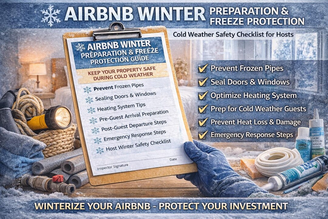 Airbnb Winter Preparation & Freeze Protection Guide | Cold Weather ...