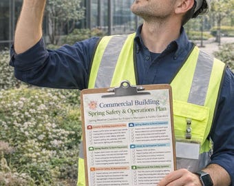 Commercial Building Spring Safety Operations Plan & Checklist