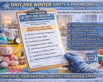 Daycare Winter Safety & Preparedness Guide | Cold Weather Protection Plan for Childcare Centers