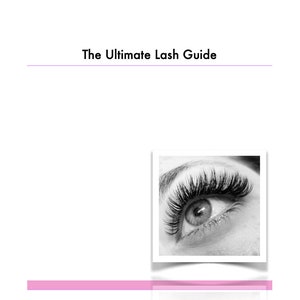 Wimpernverlängerung Ultimatives Trainings-Handbuch, digitales pdf