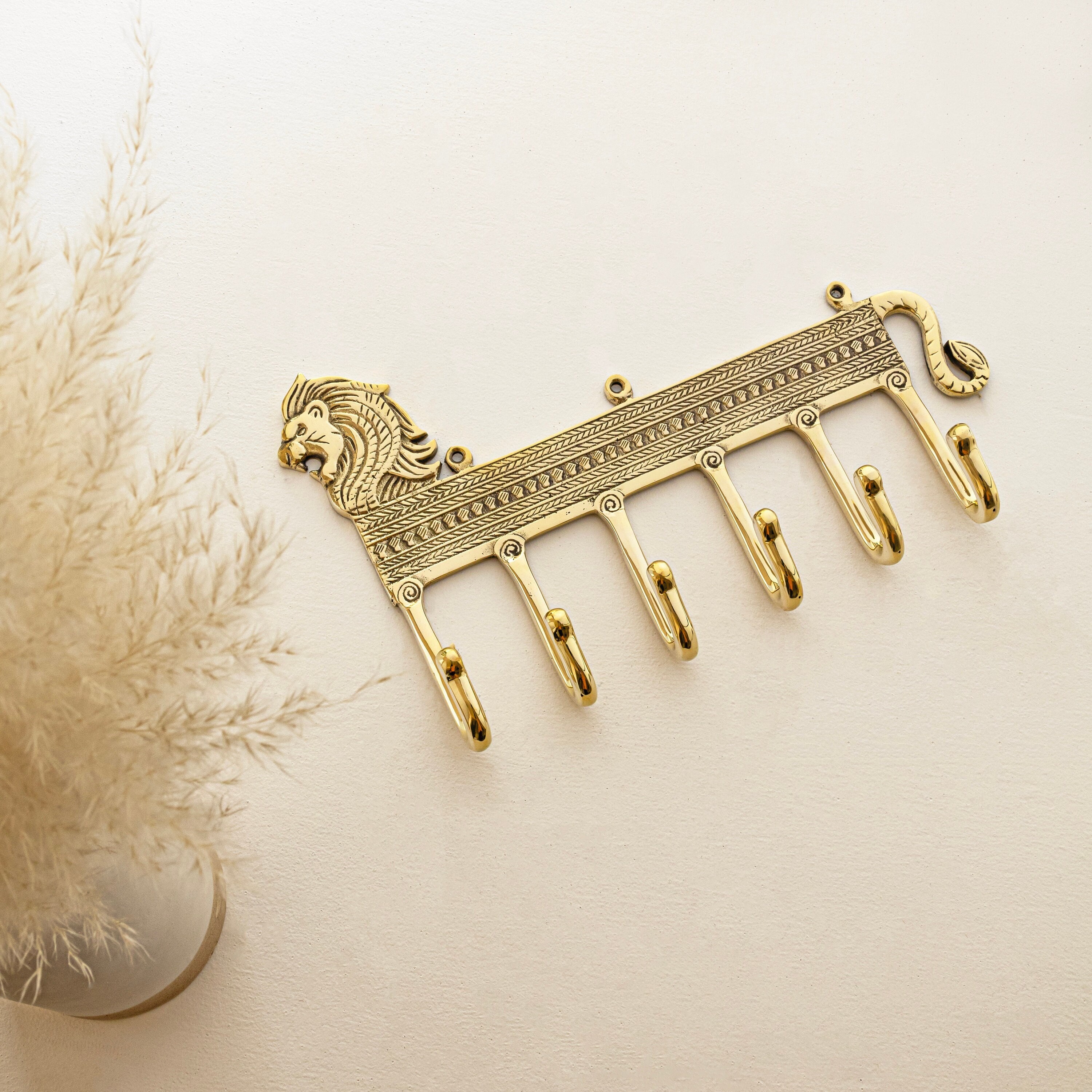 Brass Wall Hook, Key Hook for Wall, Decorative Hooks, Key Hook Lion, Coat Hangers, Vintage Brass Wall Hook, Towel Hook Holder, 6 Hooks - Etsy Brass Wall Hook, Key Hook for Wall, Decorative Hooks, Key Hook Lion, Coat Hangers, Vintage Brass Wall Hook, Towel Hook Holder, 6 Hooks - Etsy
