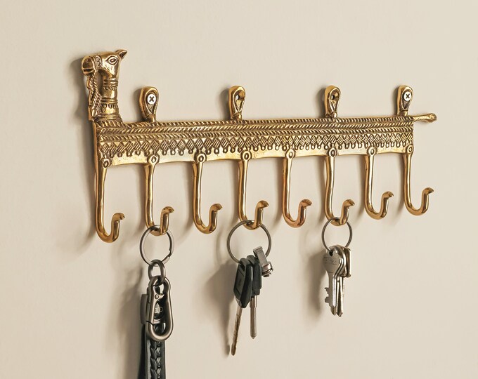 Brass Wall Hook Key Hook for Wall Decorative Hooks Key Hook Etsy