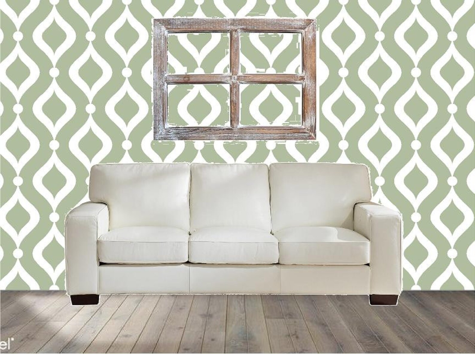 Taupe and white Wall Mural Wallpaper Peel & Stick Wall Art Etsy