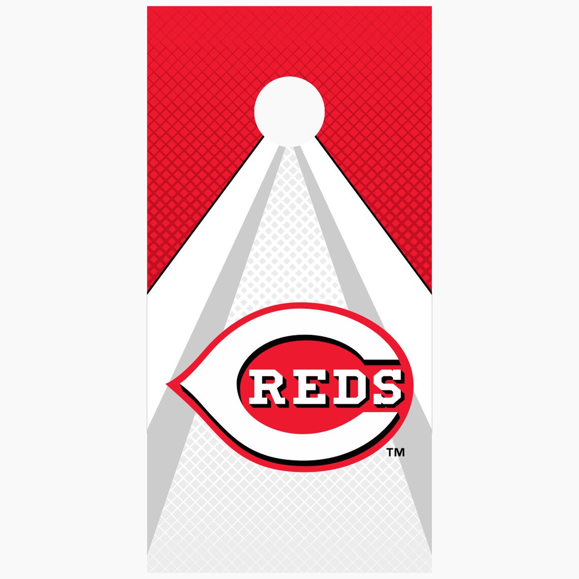 Cincinnati Reds Cornhole Vinyl Wrap single wrap Cornhole | Etsy