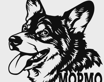 Custom Metal Dog Portrait from Photo / Personalized Pet Memorial / Pet Wall Art / Custom Pet Photo in Metal / Gillis Metal Works