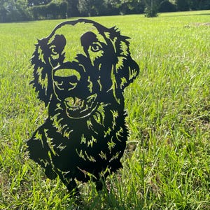 Golden Retriever, Golden, Golden Retriever yard dog, Golden Retriever yard art, Dog Memorial, Dog with Stakes, Dog Lover Gift, Yard dog