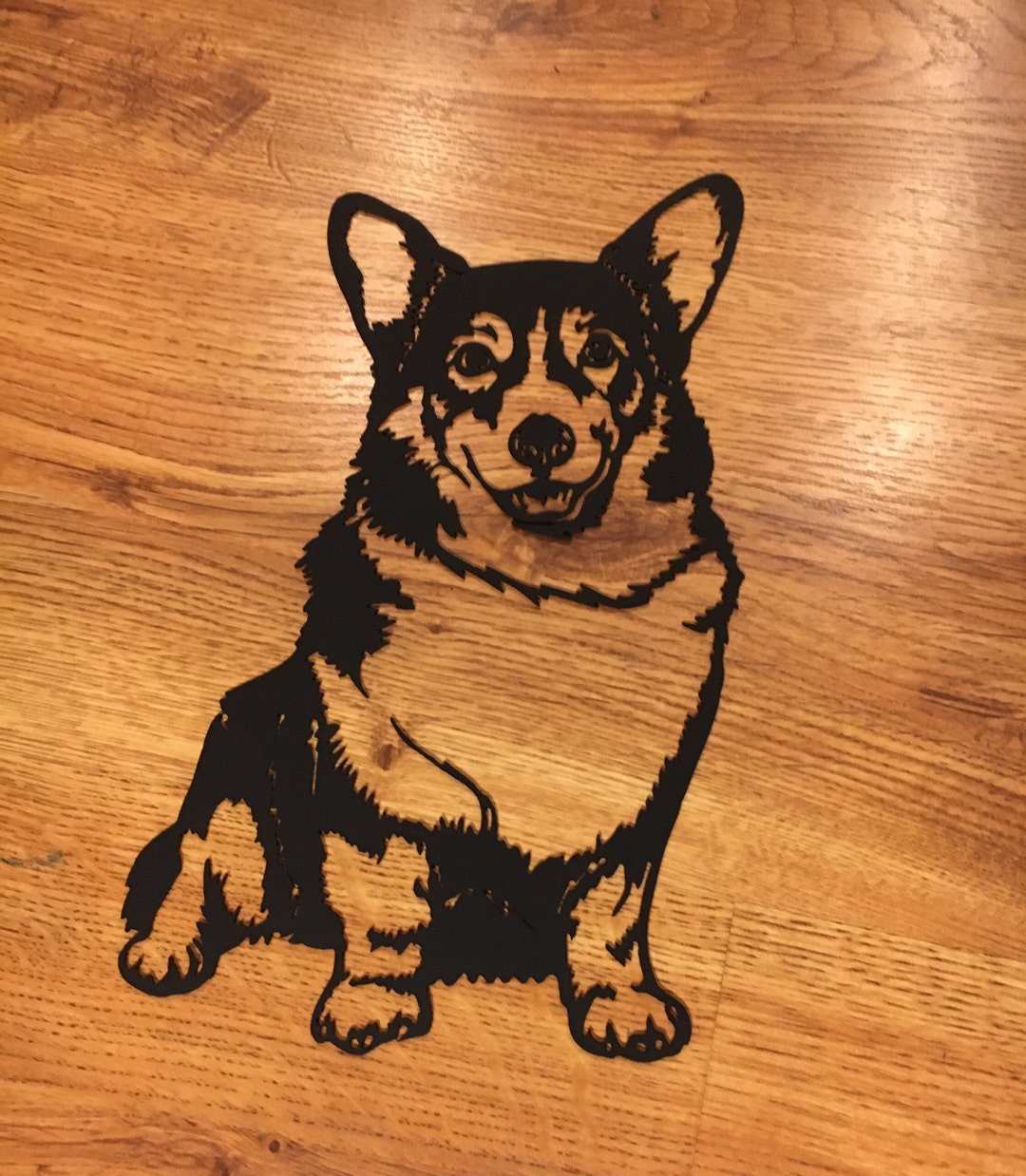 Metal Wall Hanging, Lovers Wall Art, Metal Dog Wall Art